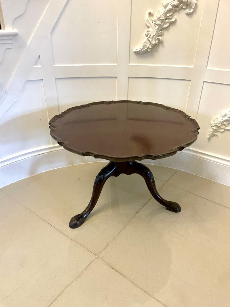 Antique George III Quality Mahogany Coffee Table